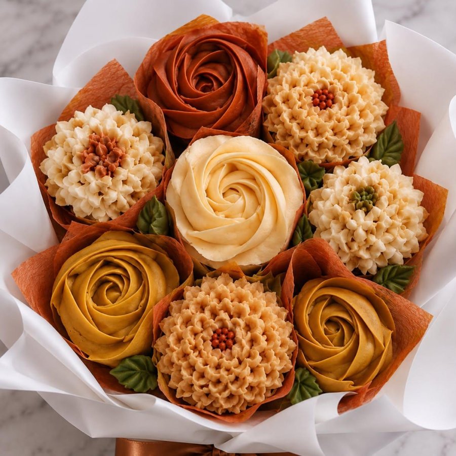 COMPLET Bouquet de cupcakes