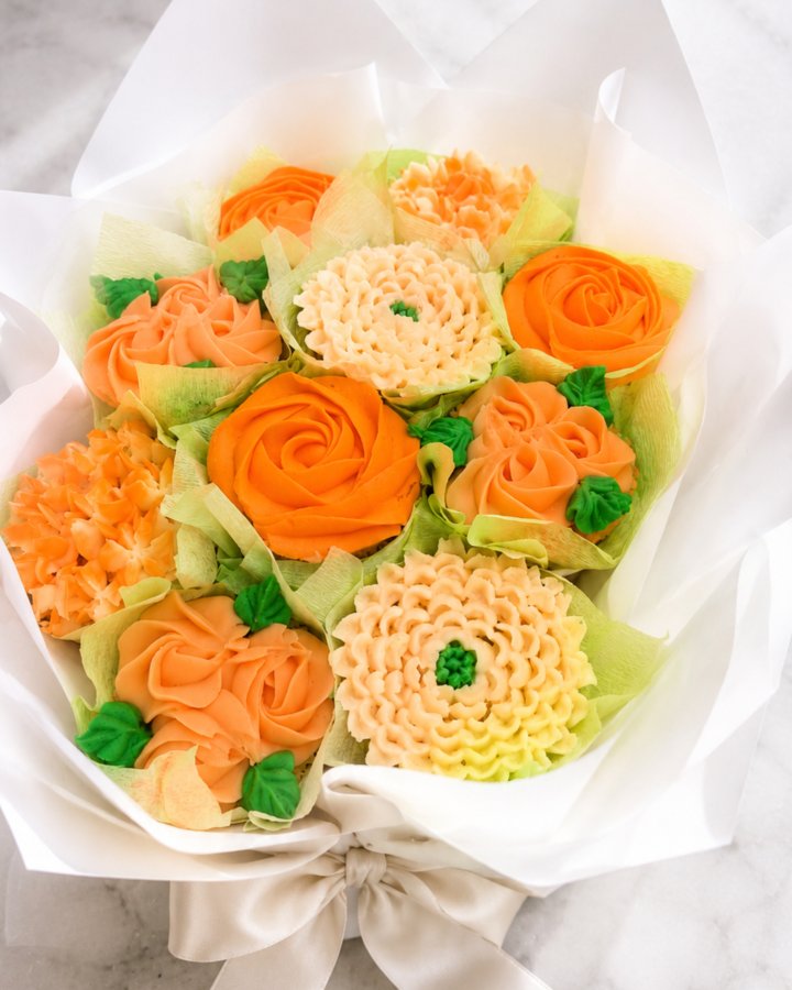 COMPLET Bouquet de cupcakes