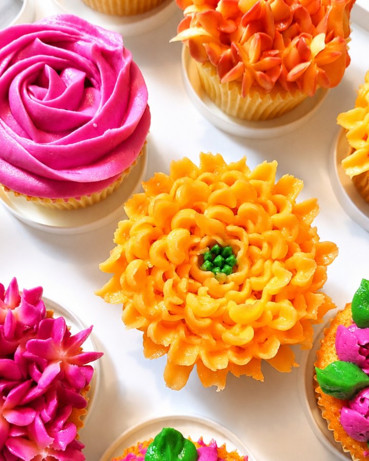 COMPLET Bouquet de cupcakes 